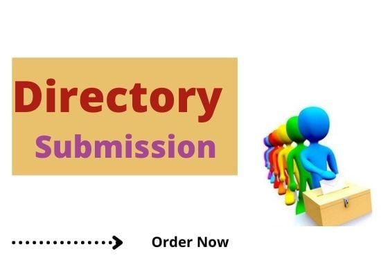 I will do 100 best manual directory submissions