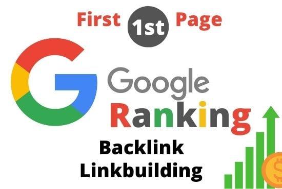 I will do guaranteed ranking your website on google first (1st ) page with three keywords