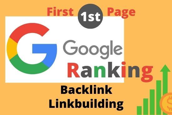 I will do guaranteed ranking your website on google first (1st ) page with three keywords