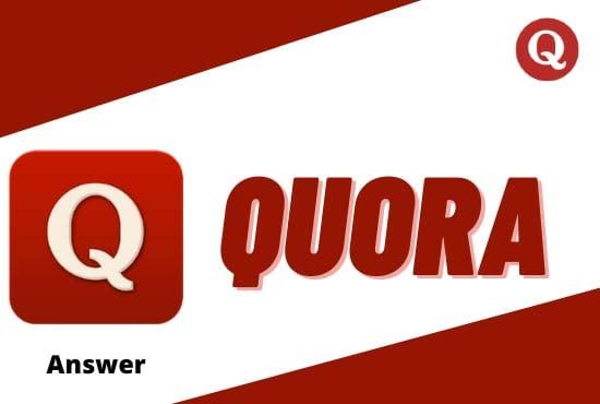 I will do promote your website 20 high quality quora answer