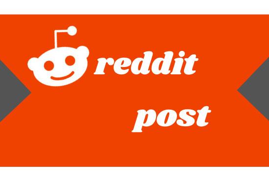 6 High quality reddit guest post with powerful backlink for your website, DA 91,PA95