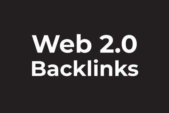 I will create High Quality 15 web 2 0 backlinks