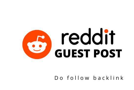 I will Rank your website 10 High Quality Reddit niche relevant guest post