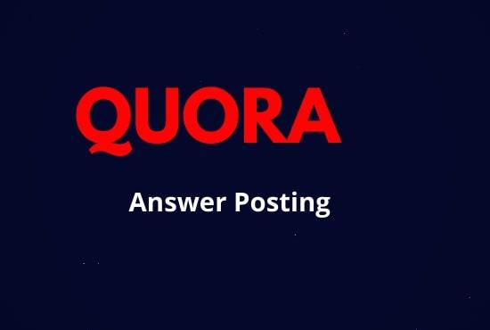 10 HQ Quora Answers With Guaranteed Traffic