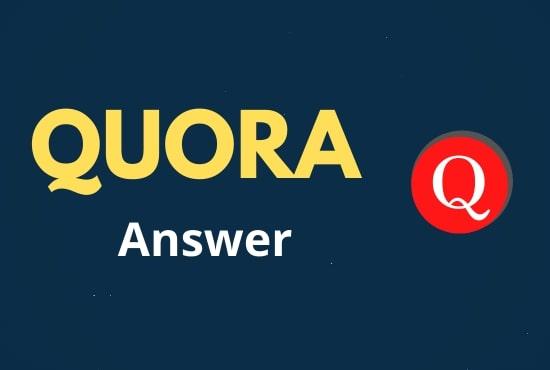 Progress your website with 5 high quality Quora answers