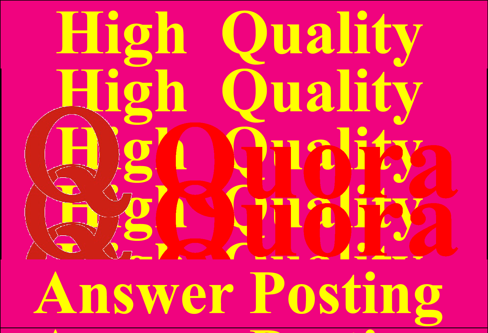 i will Promote your website high quality 3 Quora answers