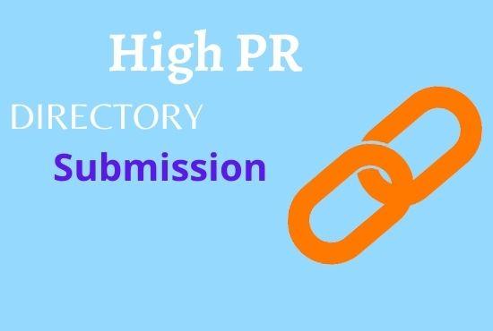 I will do manually 100 high quality directory submission backlinks