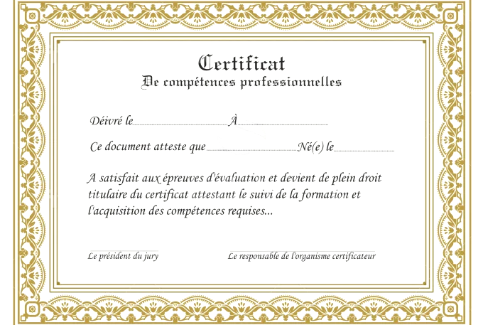I will professional award, diploma, degree, gift certificate design