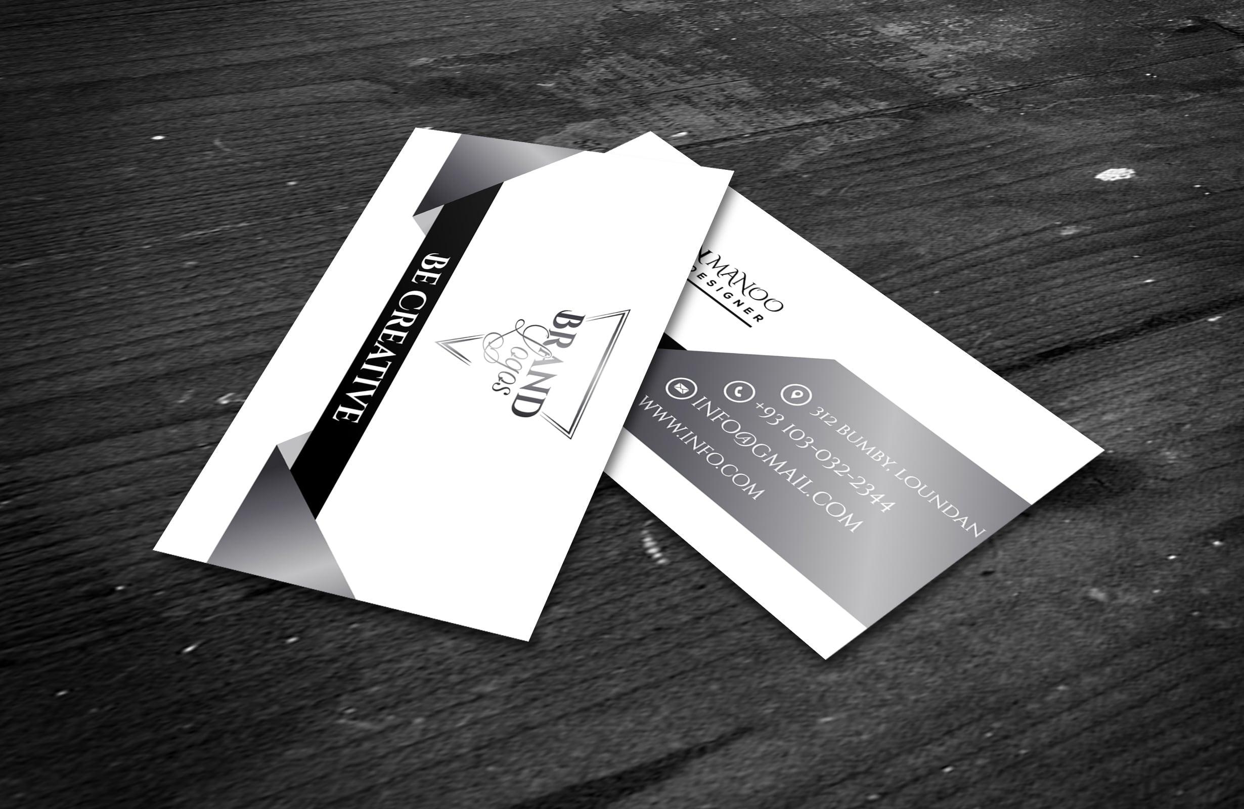 I will design a professional business card for your Business/brand
