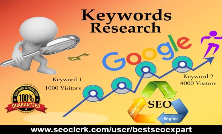 I Will Find Profitable Keywords for your Business Website Fast
