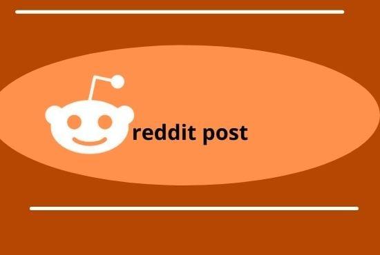  I will Promote your website by 3 high Quality reddit guest post