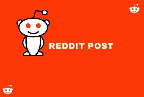 I will provide your website by 5 reddit post