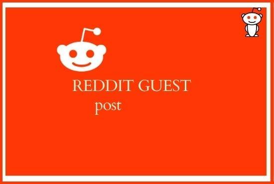 I will promote your website 10 reddit guest post
