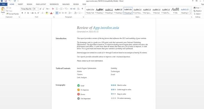 I will provide complete SEO report with Dofollow Backlinks