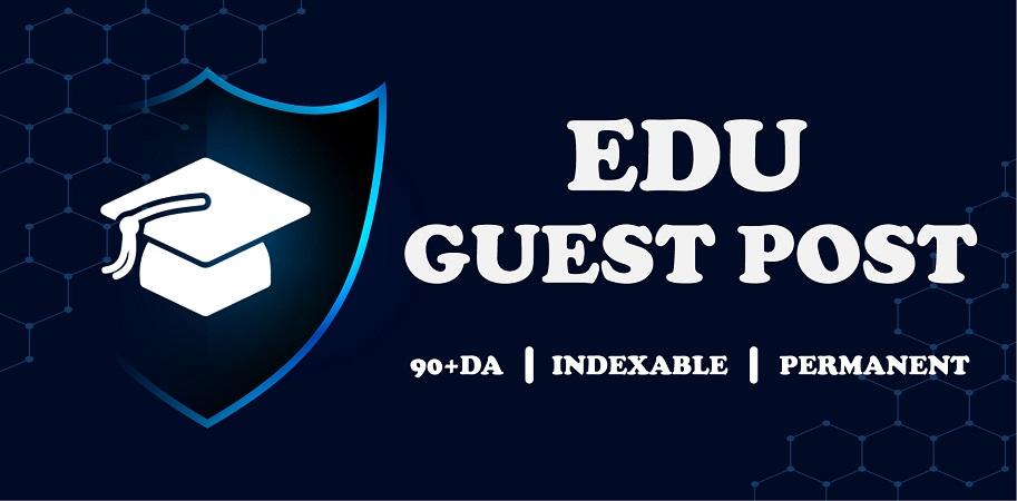 Guest post on educational website to get high authority backlinks