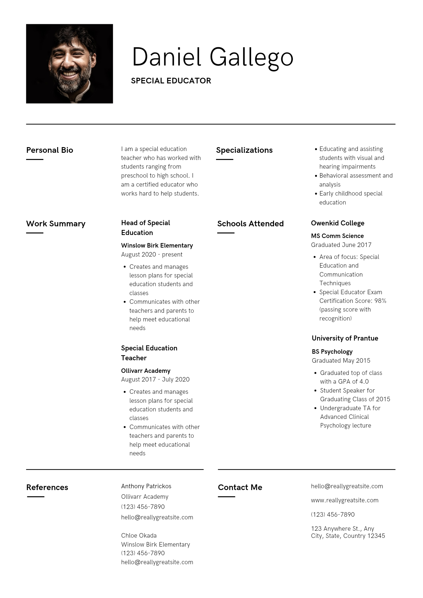 I will design a CV or Resume for job