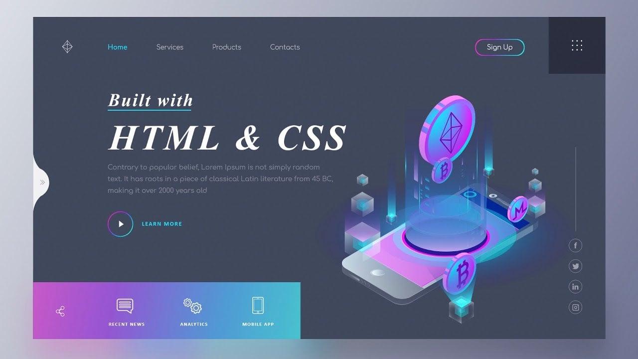 I Will Make Responsive Website Using Html Css Bootstrap
