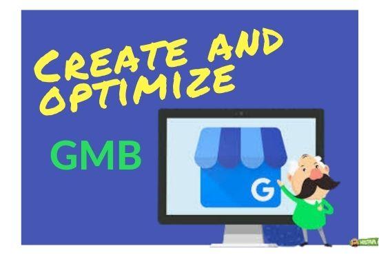I will create gmb and set up, google my business listing for local SEO