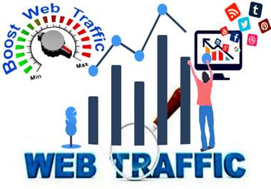 Real 60,000 Traffic Website Real From Faceboo Twitter Instagram LinkedIn youtube