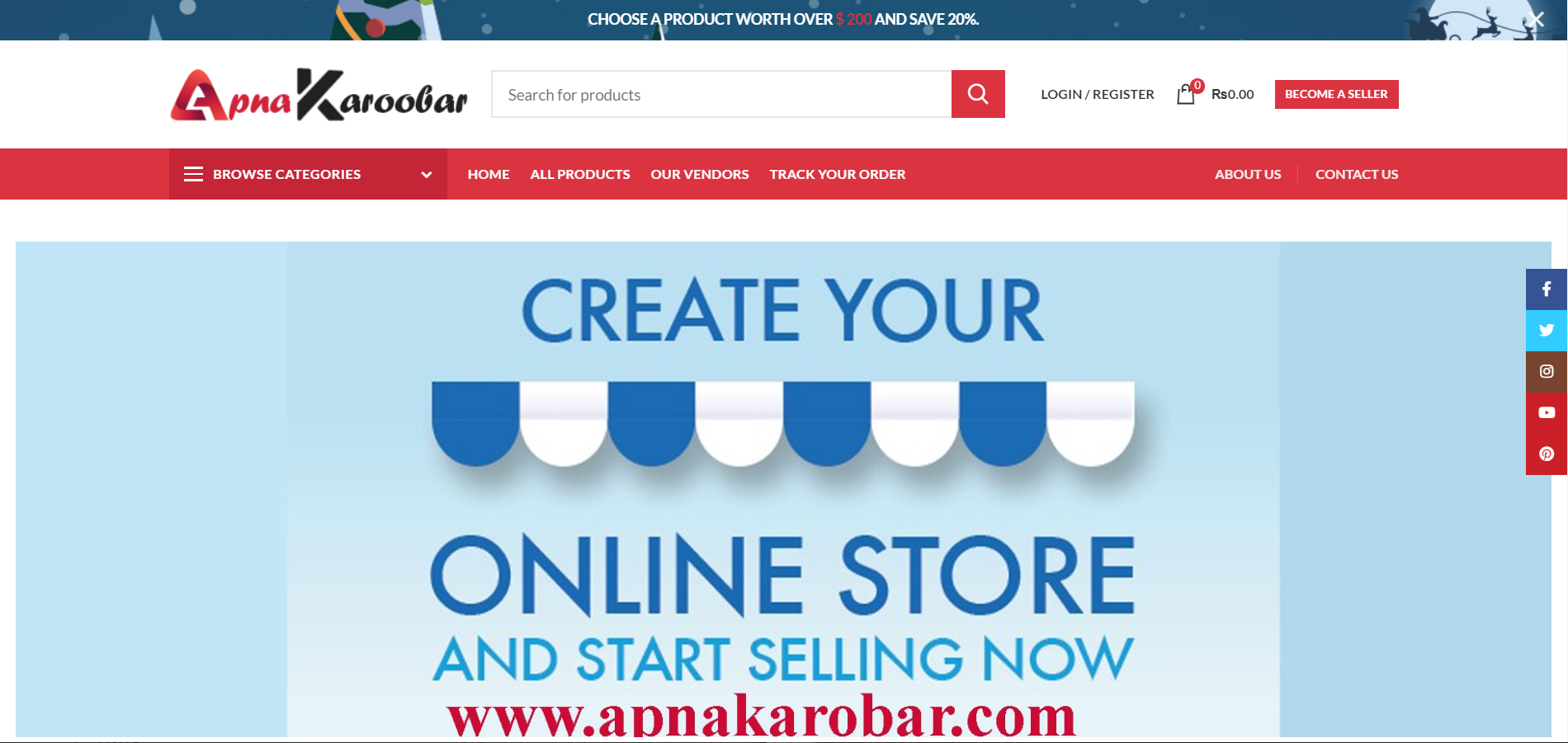 I will create ecommerce website online store and wordpress website