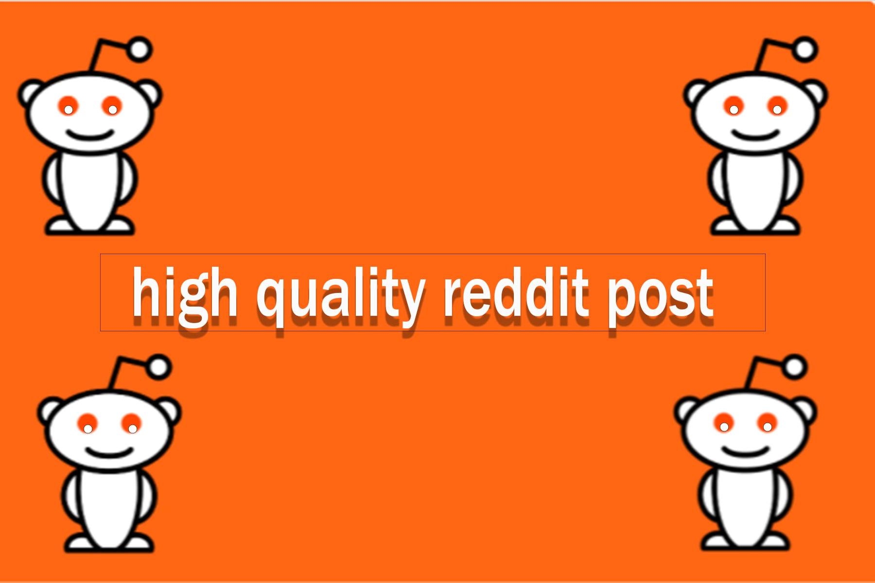 Get DA97 60 High Quality Backlinks From Reddit post