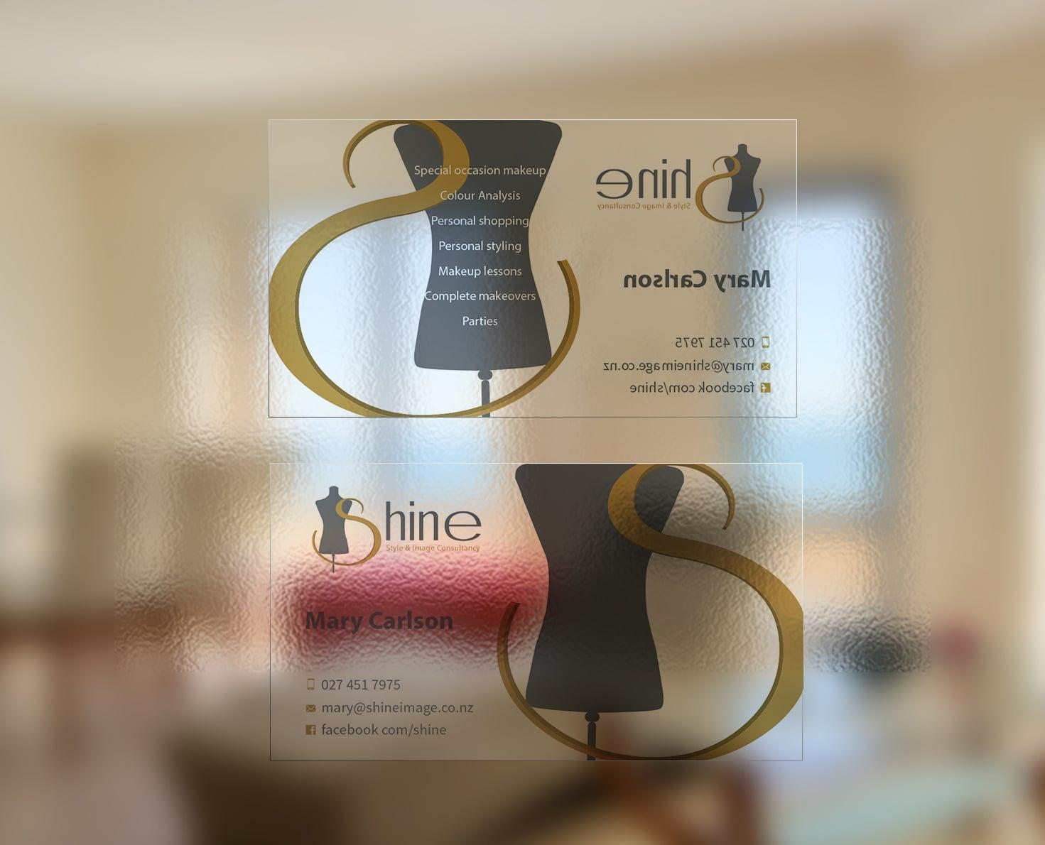 I will do creative plastic business card