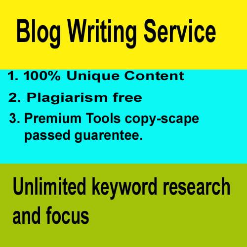 Write 500 to 1k words SEO friendly article for blogs and web2.0