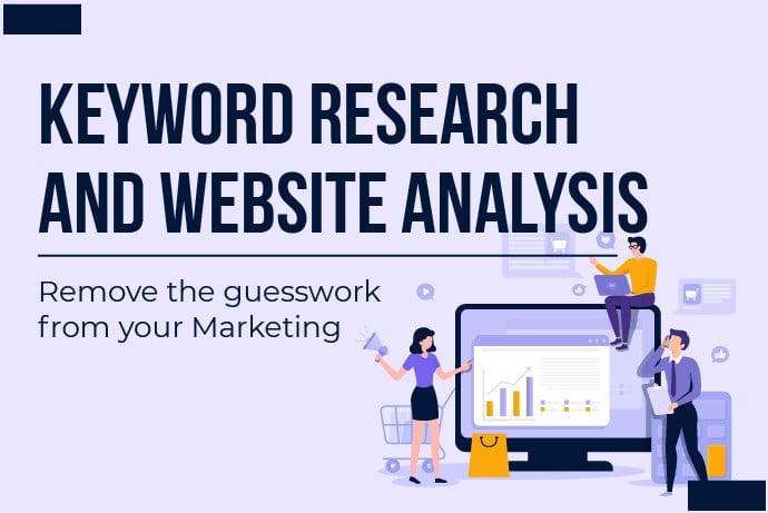 I will do keyword research, competitor analysis and website audit