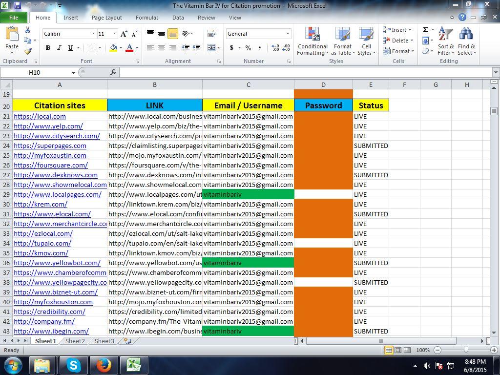 I will do 50 local business listing and citations building for any country
