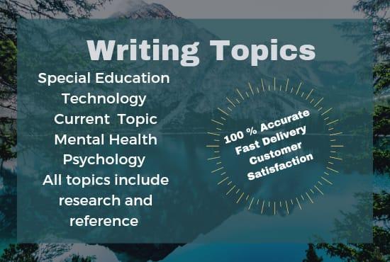 I will write an ravishing article or blog with research and reference 1000 words