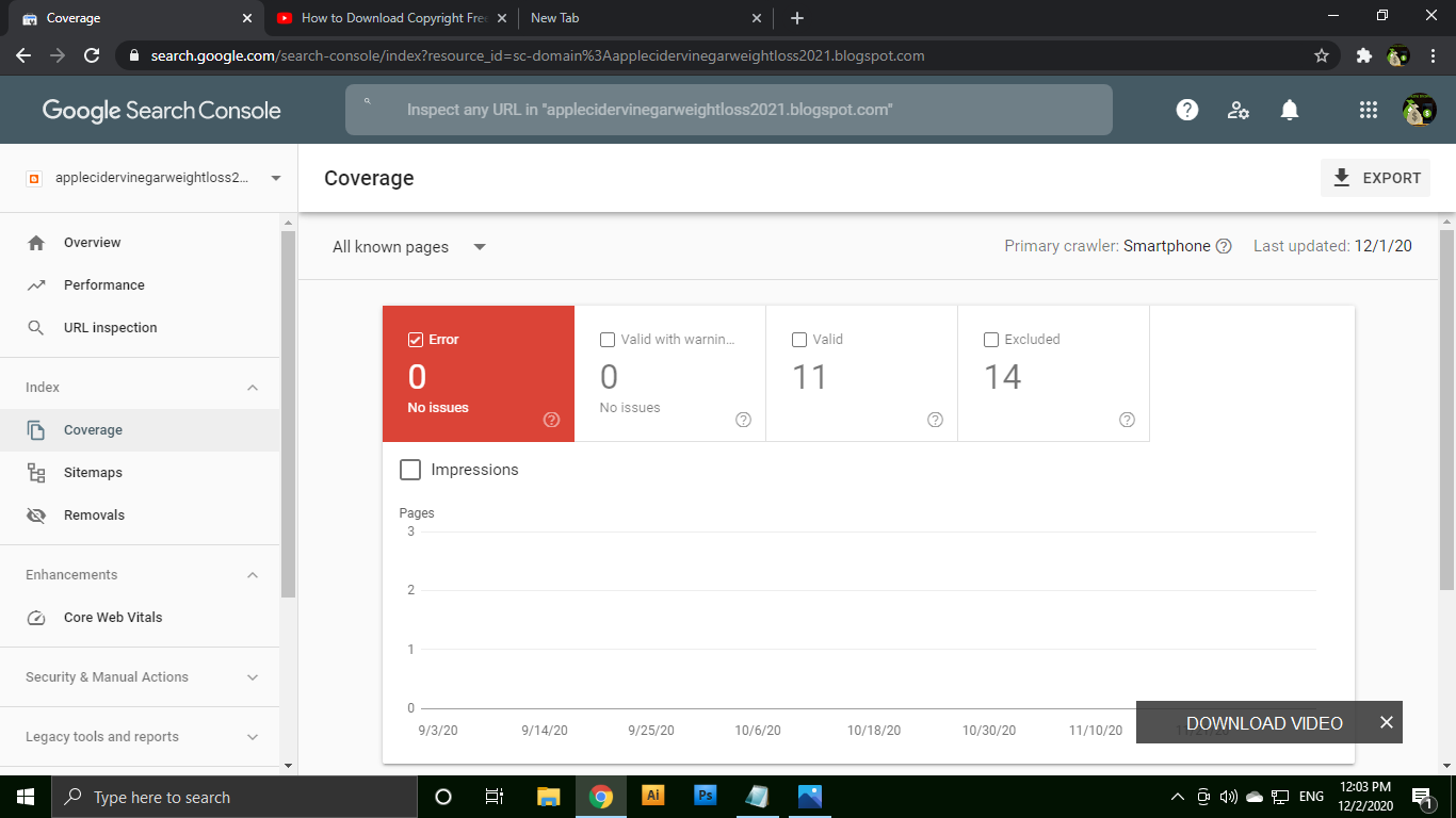 I will google index or Bing and fix all index and SEO errors from google search console