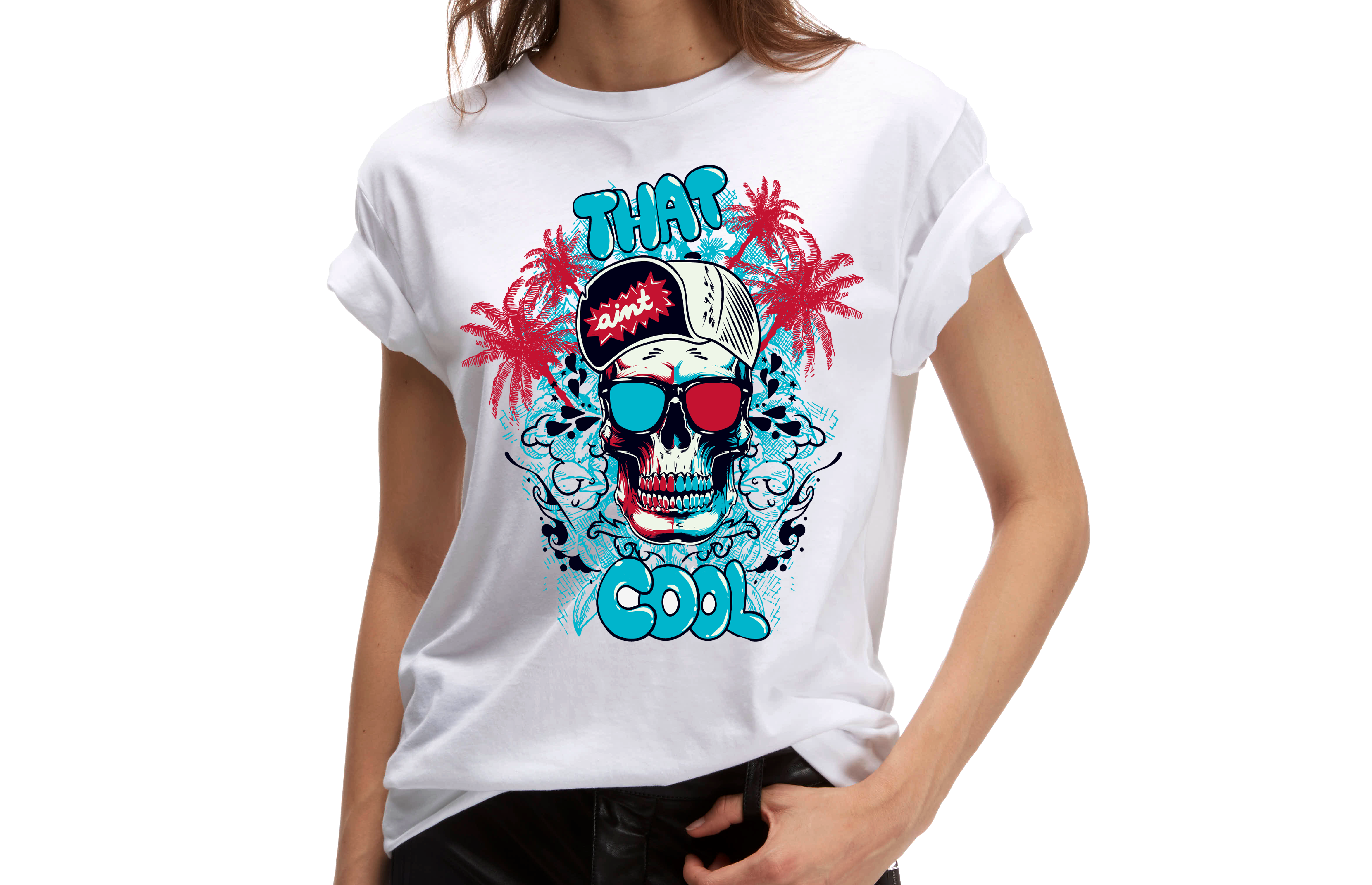 I will do bulk custom printable bulk, watercolors and illustration t shirt design