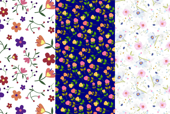 I will design awesome, unique patterns according to your needs