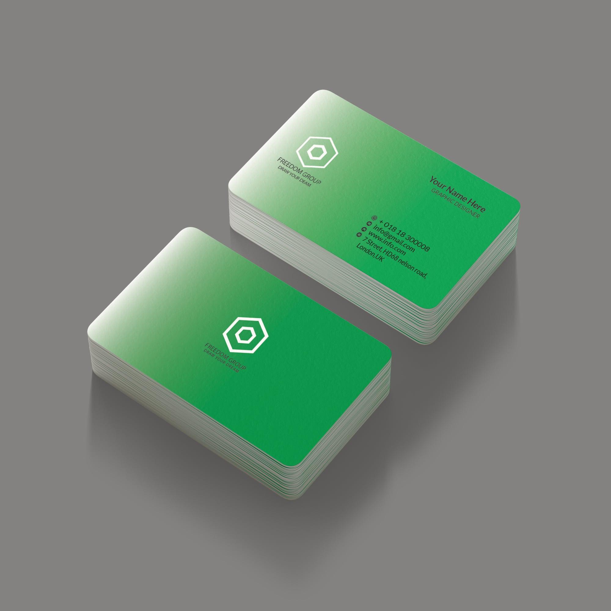 Eye Chachy unique professional business card within 24 hours