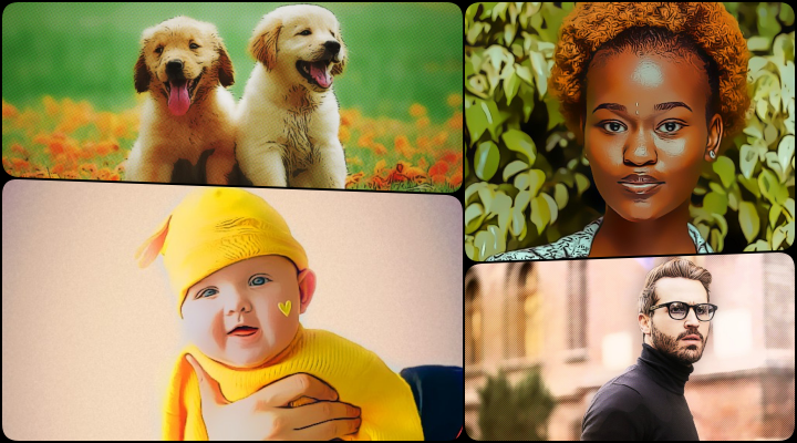 I will convert 2 of your images into cartoon