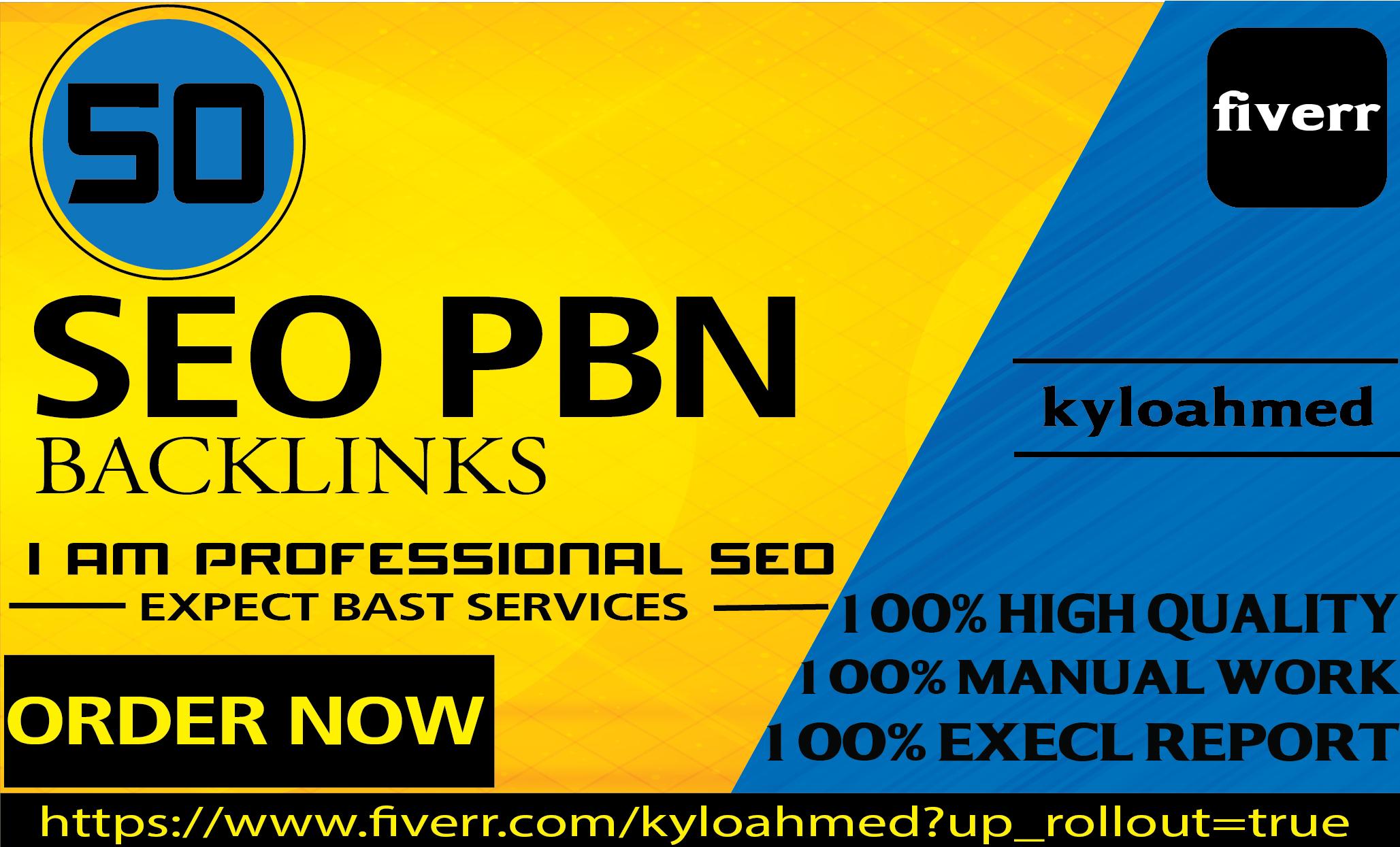 I will Build 10 High PA DA TF CF HomePage PBN Backlinks - Dofollow Quality Links