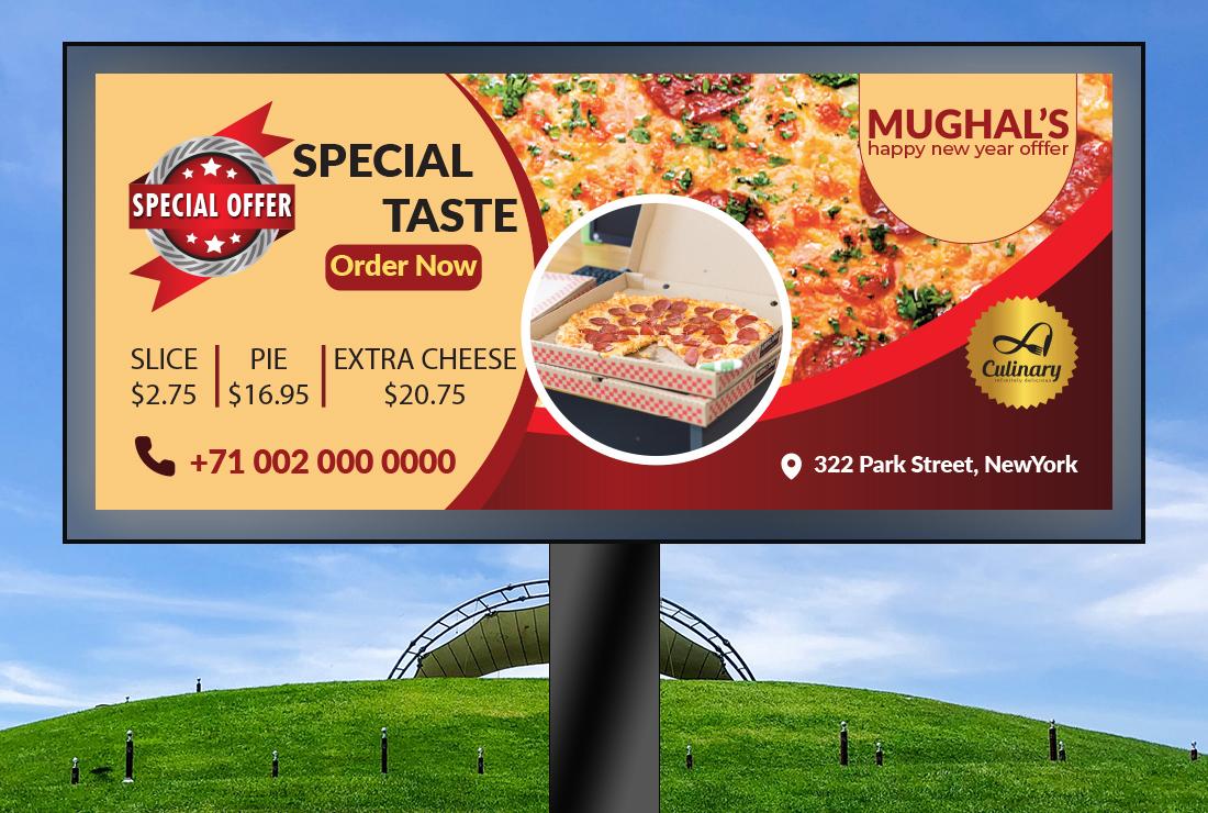 I will do attractive billboard banner design