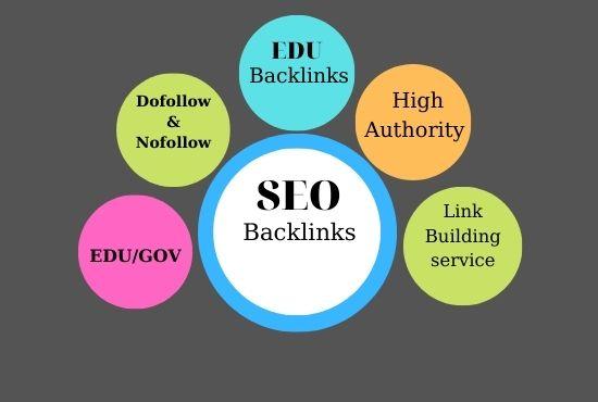 I will create 250 high authority link building, Edu & Gov backlink