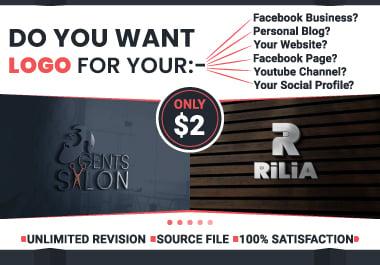 I will do creative and unique logo according to your business Within 24 Hours