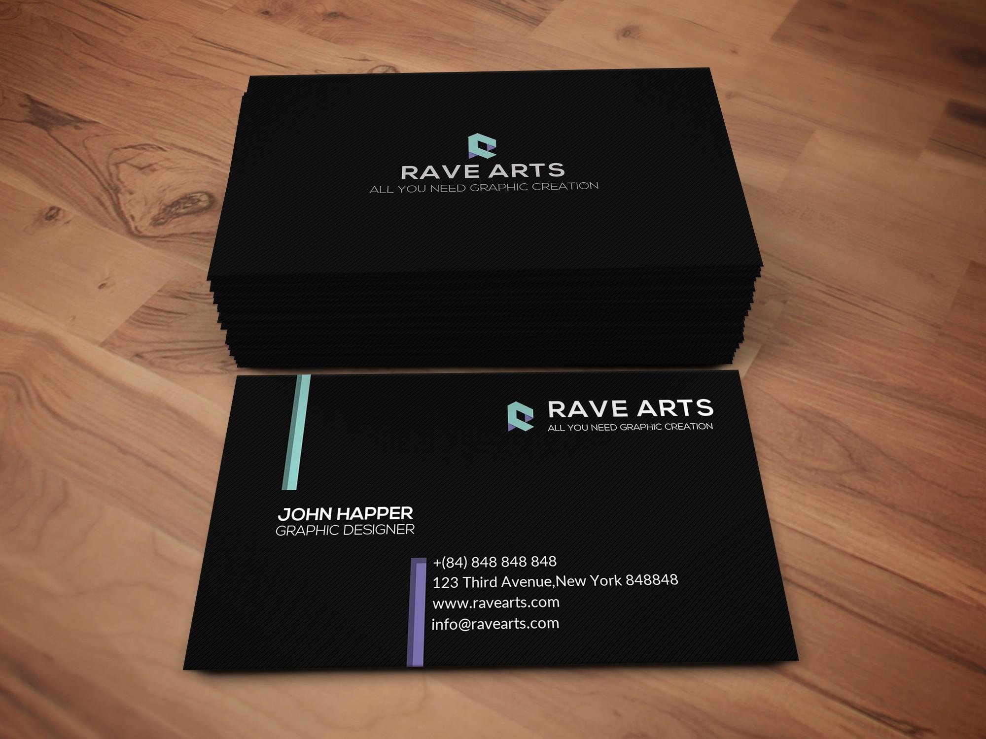 I will Create Any Type Of Business Card (Minimal,Luxury,Creative,Professional,Modern)
