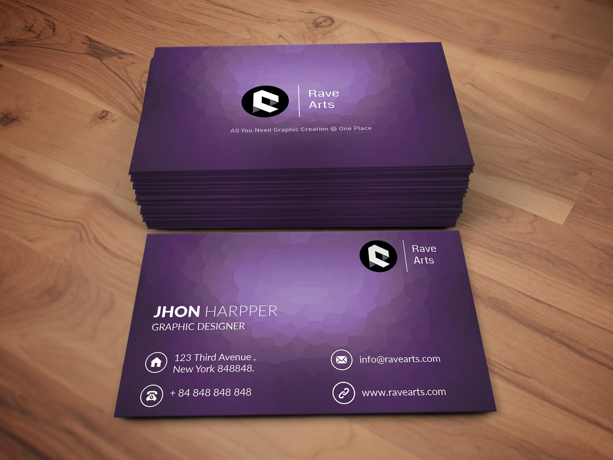 I will Create Any Type Of Business Card (Minimal,Luxury,Creative,Professional,Modern)