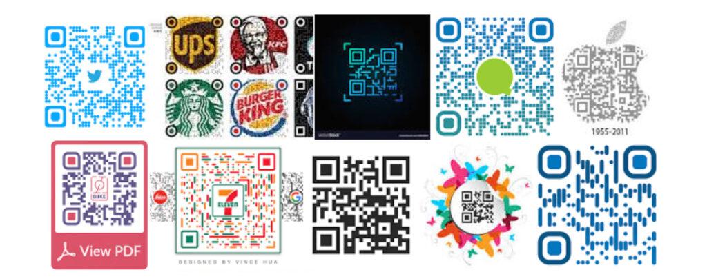 I'm going to create a QR code logo from your concept...............................................