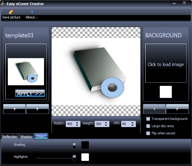 Easy Ecover Creator with Resell Rights