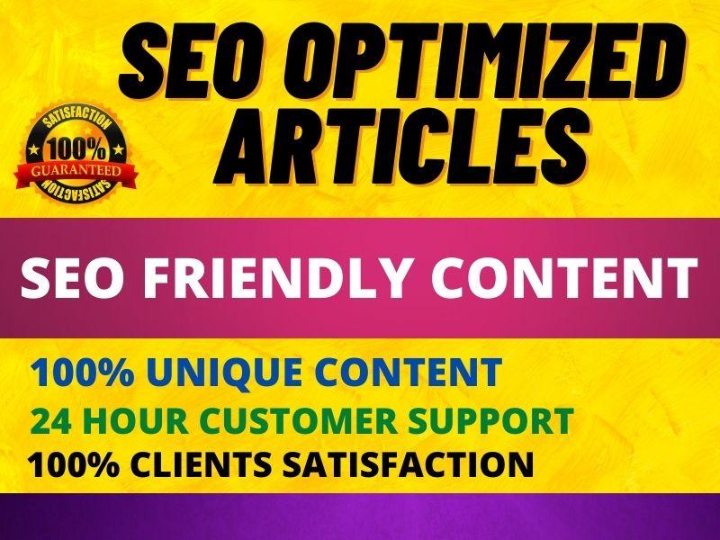 Will do an excellent 600 to 800 words article writing, content writing, blog writing in any topic