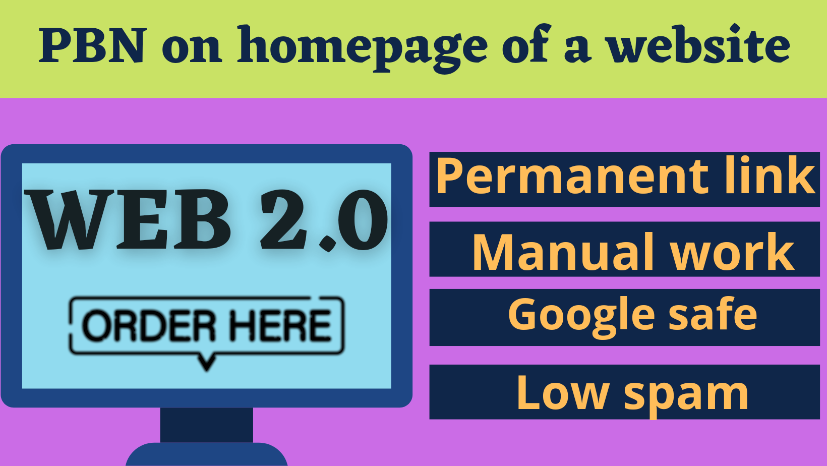 I will create 20 high quality web 2.0 and submit article on home page