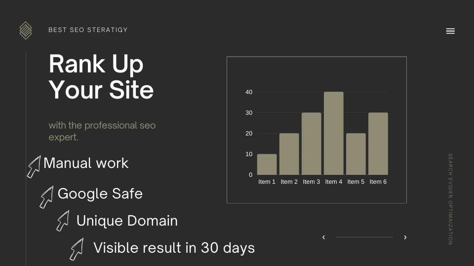 Boost Your Website Rank and be on first page in search engine With The Best S.E.O. package.