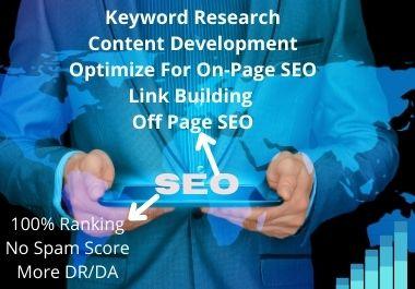 I Will Do Complete SEO For Your Website or Blog 