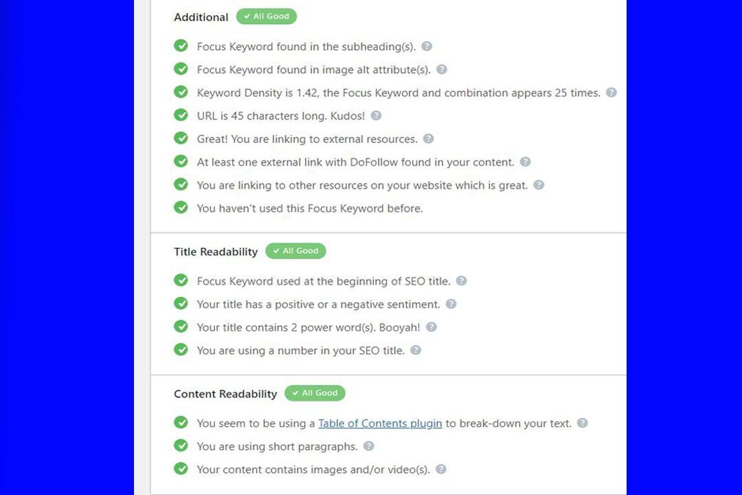 I will do onpage SEO optimization and technical onpage of wordpress website with Rankmath