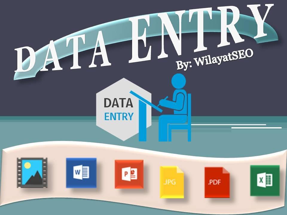 I will manage your data entry tasks within given timeframe