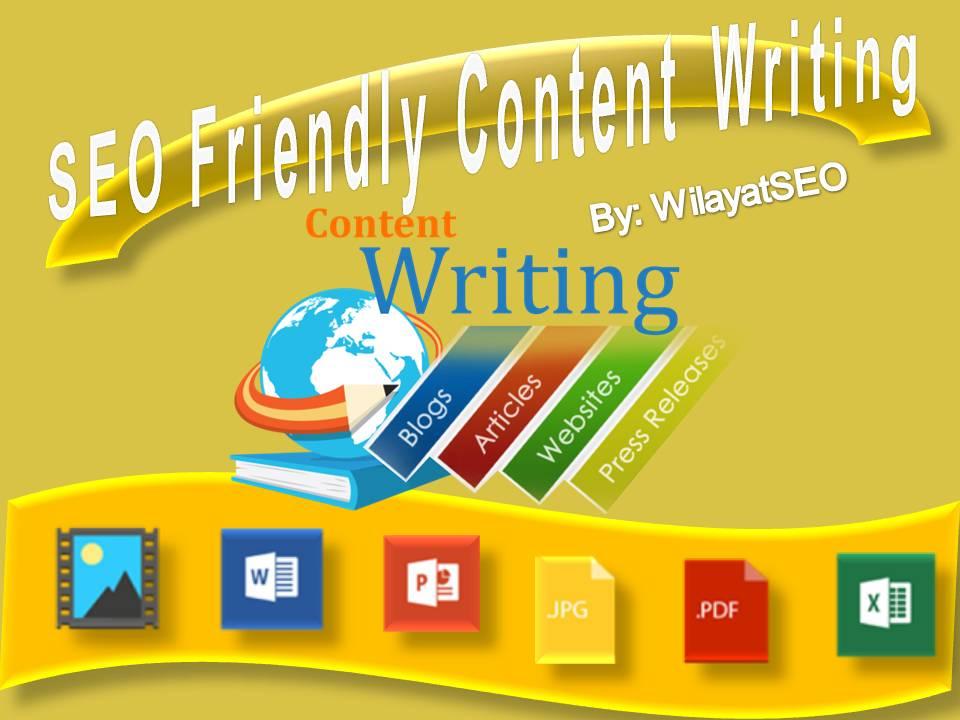 Write SEO friendly content for your website